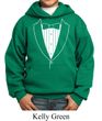 Kids Hoodie Basic White Tuxedo Hoody