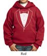 Kids Hoodie Basic White Tuxedo Hoody