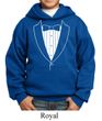 Kids Hoodie Basic White Tuxedo Hoody