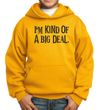 Kids Hoodie Kind of a Big Deal Black Print Hoody