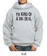 Kids Hoodie Kind of a Big Deal Black Print Hoody