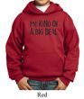 Kids Hoodie Kind of a Big Deal Black Print Hoody