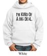 Kids Hoodie Kind of a Big Deal Black Print Hoody