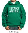 Kids Hoodie Kind of a Big Deal White Print Hoody