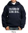 Kids Hoodie Kind of a Big Deal White Print Hoody