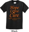 Kids Leukemia Cancer Hope Love Cure Youth T-shirt