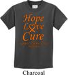 Kids Leukemia Cancer Hope Love Cure Youth T-shirt