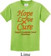Kids Leukemia Cancer Hope Love Cure Youth T-shirt