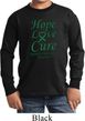 Kids Liver Cancer Hope Love Cure Youth Long Sleeve