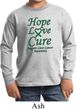 Kids Liver Cancer Hope Love Cure Youth Long Sleeve