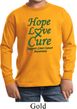Kids Liver Cancer Hope Love Cure Youth Long Sleeve