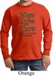 Kids Liver Cancer Hope Love Cure Youth Long Sleeve