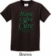 Kids Liver Cancer Hope Love Cure Youth T-shirt