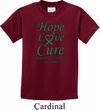 Kids Liver Cancer Hope Love Cure Youth T-shirt