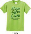 Kids Liver Cancer Hope Love Cure Youth T-shirt