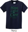 Kids Liver Cancer Hope Love Cure Youth T-shirt