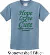 Kids Liver Cancer Hope Love Cure Youth T-shirt