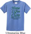 Kids Liver Cancer Hope Love Cure Youth T-shirt