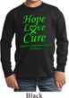 Kids Lymphoma Cancer Hope Love Cure Youth Long Sleeve