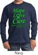 Kids Lymphoma Cancer Hope Love Cure Youth Long Sleeve