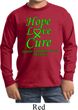 Kids Lymphoma Cancer Hope Love Cure Youth Long Sleeve