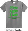 Kids Lymphoma Cancer Hope Love Cure Youth T-shirt