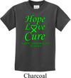 Kids Lymphoma Cancer Hope Love Cure Youth T-shirt