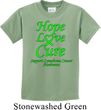 Kids Lymphoma Cancer Hope Love Cure Youth T-shirt