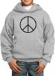 Kids Peace Hoodie Basic Peace Black Hoody