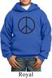 Kids Peace Hoodie Basic Peace Black Hoody