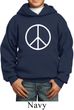 Kids Peace Hoodie Basic Peace White Hoody