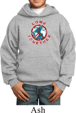 Kids Peace Hoodie Come Together Hoody