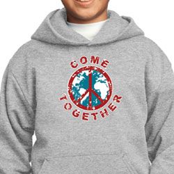 Kids Peace Hoodie Come Together Hoody