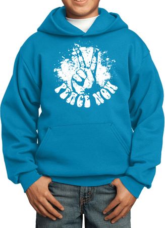 Kids Peace Hoodie Peace Now Hoody