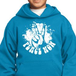 Kids Peace Hoodie Peace Now Hoody