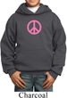 Kids Peace Hoodie Pink Peace Hoody