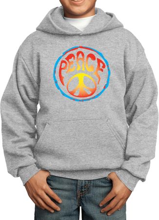 Kids Peace Hoodie Psychedelic Peace Hoody