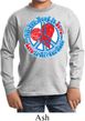 Kids Peace Shirt All You Need is Love Long Sleeve Tee T-Shirt
