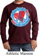 Kids Peace Shirt All You Need is Love Long Sleeve Tee T-Shirt