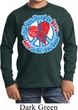 Kids Peace Shirt All You Need is Love Long Sleeve Tee T-Shirt