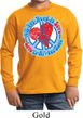 Kids Peace Shirt All You Need is Love Long Sleeve Tee T-Shirt