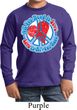 Kids Peace Shirt All You Need is Love Long Sleeve Tee T-Shirt