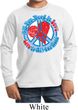 Kids Peace Shirt All You Need is Love Long Sleeve Tee T-Shirt