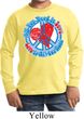 Kids Peace Shirt All You Need is Love Long Sleeve Tee T-Shirt