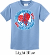 Kids Peace Shirt All You Need is Love Tee T-Shirt
