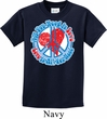 Kids Peace Shirt All You Need is Love Tee T-Shirt