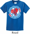 Kids Peace Shirt All You Need is Love Tee T-Shirt