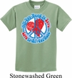 Kids Peace Shirt All You Need is Love Tee T-Shirt
