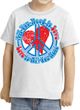 Kids Peace Shirt All You Need is Love Toddler Tee T-Shirt