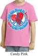 Kids Peace Shirt All You Need is Love Toddler Tee T-Shirt